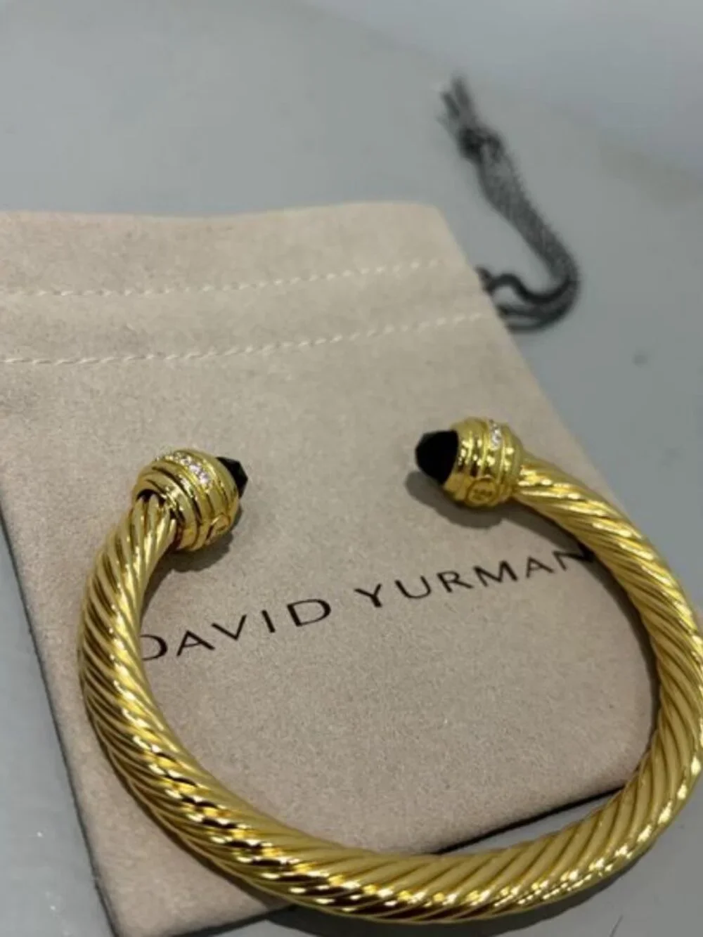 🌙David Yurman🌙 7mm Classic Cable Station Bracelet